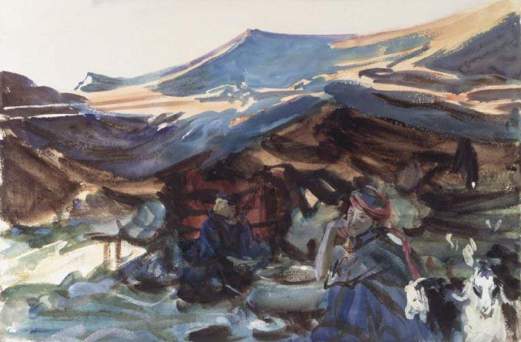 John Singer Sargent Bedouin Women Norge oil painting art